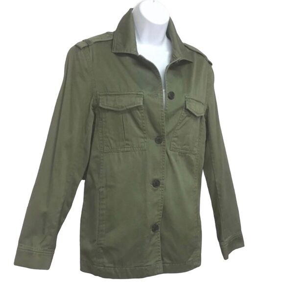 H&M Utility Military Green Safari Jacket - Picture 11 of 12